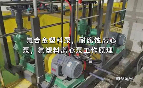 氟合金塑料泵,耐腐蚀离心泵,氟塑料离心泵工作原理