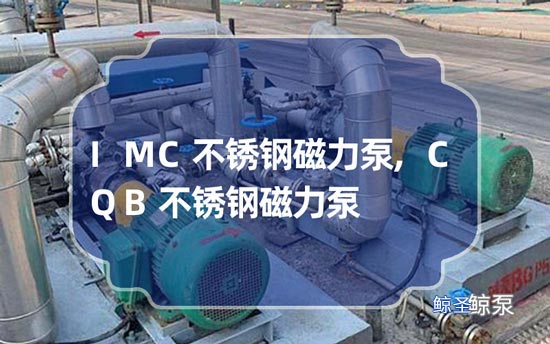 WMS不锈钢磁力泵,CQB不锈钢磁力泵