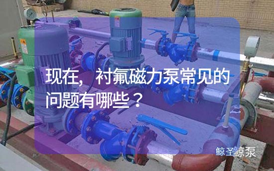 现在,衬氟磁力泵常见的问题有哪些?