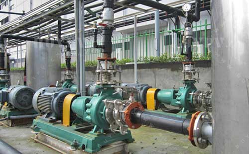 成都IHF工业废水处理系统耐腐蚀化工泵案例