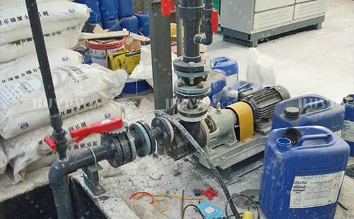 江苏无锡FZB氟塑料离心自吸碱液收集坑泵项目成功案例